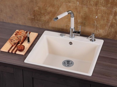 картинка Кухонная мойка SCHOCK GALAXY 60 CRISTADUR серебристый камень от магазина SEFI