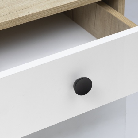 картинка Ручка меб. кнопка мет. PINA черный матовый, AKS магазин SEFI являющийся официальным дистрибьютором в России  картинка Ручка меб. кнопка мет. PINA черный матовый, AKS от магазина SEFI