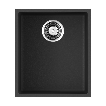 картинка Omoikiri Bosen 38-U-BL Tetogranit/черный от магазина SEFI