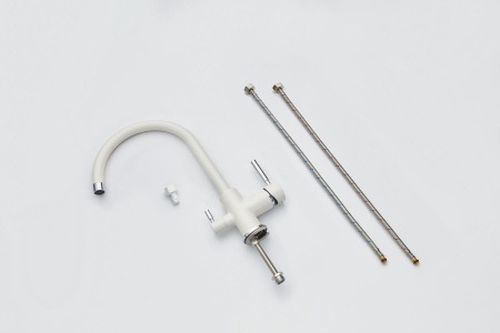 картинка Смеситель для кухни с подключением к фильтру, EMAR ЕС-3007, цвет Агат от магазина SEFI