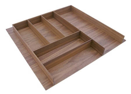 картинка Деревянный лоток WoodLine для столовых приборов в ящик Grass Vionaro/Blum Legrabox на фасад 600, дуб от магазина SEFI