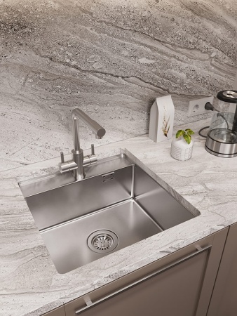 картинка Мойка Oulin FUR114, поверхность сатин от магазина SEFI