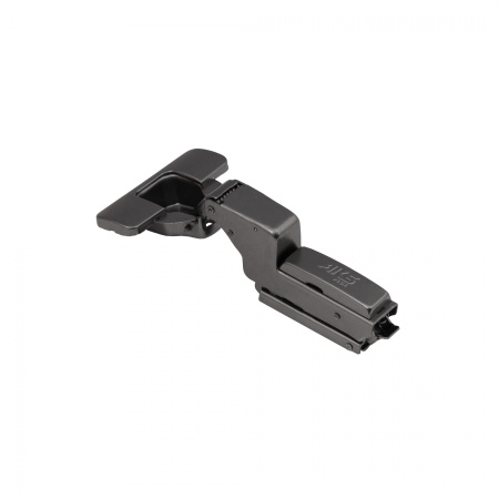 картинка Петля внутренняя с доводчиком 45мм h0 clip-on AKS PLUS 3D узкая черная (саморезы, заглушки) от магазина SEFI