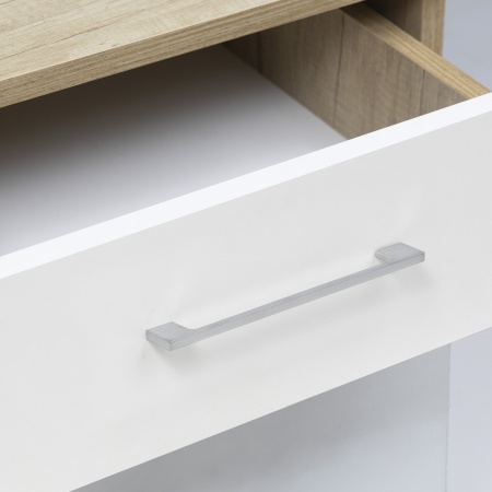 картинка Ручка меб. скоба мет. AK705 128 мат хром, AKS от магазина SEFI