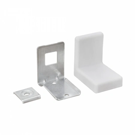 картинка Навес регулируемый 3-составной белый (уп/20компл) AKS от магазина SEFI