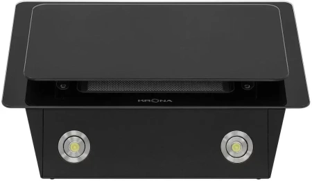 картинка Вытяжка Krona Liva 600 black PB от магазина SEFI
