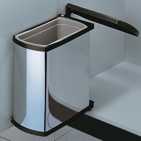 картинка Ведро Oko-flex 18л 203х388х450, нерж/черный от магазина SEFI