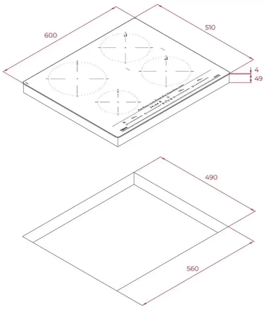 картинка Индукционная варочная панель Teka IZC 64630 MST STONE GREY магазин SEFI являющийся официальным дистрибьютором в России  картинка Индукционная варочная панель Teka IZC 64630 MST STONE GREY от магазина SEFI