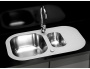 картинка Мойка Alveus WAVE UP 30 белый 760X5001+1/2, в компл.с сиф.1123353 от магазина SEFI