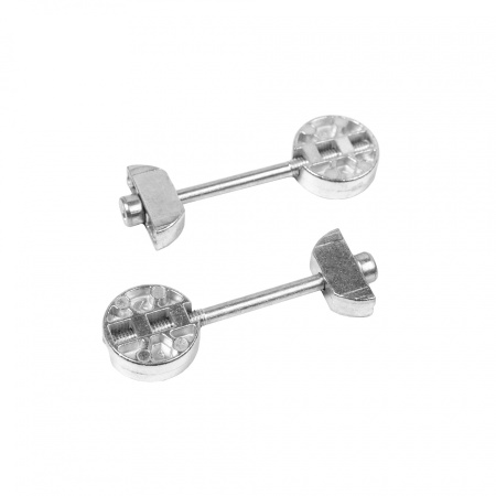 картинка Стяжка для компакт плиты K TOP (1 к-т=2стяжки+2винта+2 ответные планки) Italiana Ferramenta от магазина SEFI