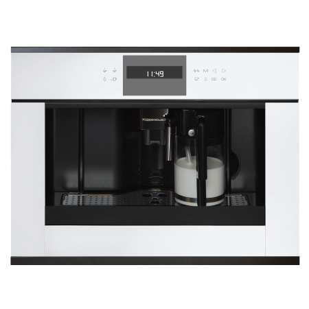 картинка Кофемашина CKV 6550.0 W2 черный хром Куперсбуш / Kuppersbusch от магазина SEFI
