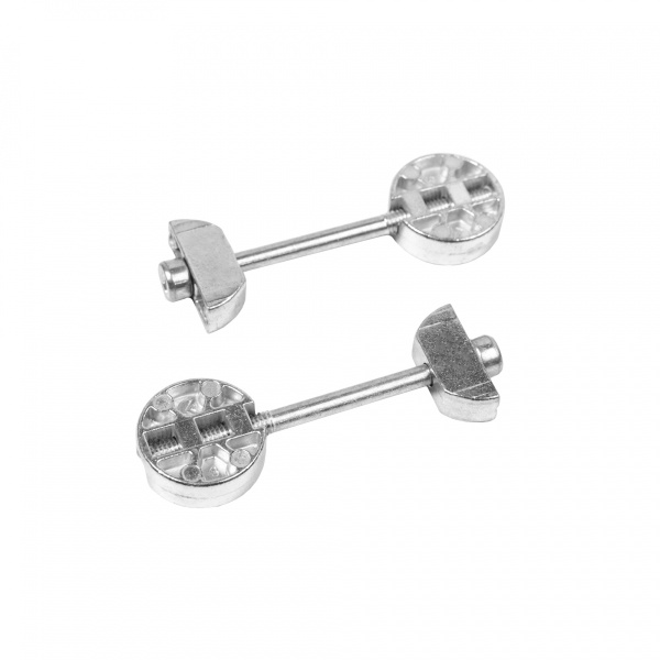 картинка Стяжка для компакт плиты K TOP (1 к-т=2стяжки+2винта+2 ответные планки) Italiana Ferramenta от магазина SEFI