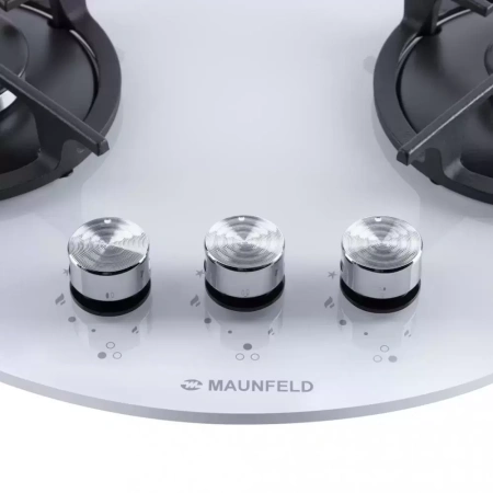 картинка Газовая варочная панель MAUNFELD EGHG.43.23CW\G магазин SEFI являющийся официальным дистрибьютором в России  картинка Газовая варочная панель MAUNFELD EGHG.43.23CW\G от магазина SEFI