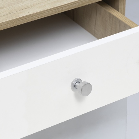 картинка Ручка меб. кнопка мет. FISHKA матовый хром, AKS от магазина SEFI