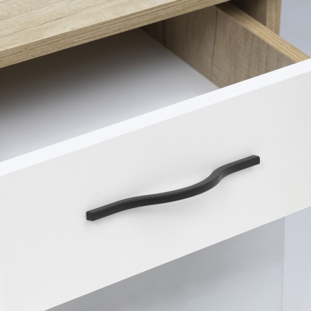 картинка Ручка меб. скоба мет. WAVE 96 черный AKS от магазина SEFI