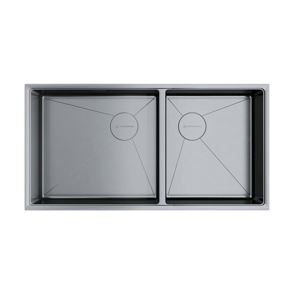 картинка Omoikiri Taki 85-2-LB-U/IF Side-IN нерж. сталь/нержавеющая сталь от магазина SEFI