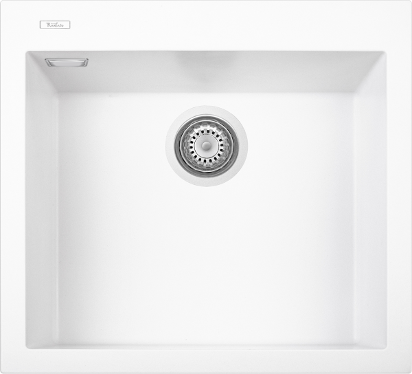 картинка Мойка Rivelato ZENO 5650 1-чаш 560*500 Белый 101 от магазина SEFI