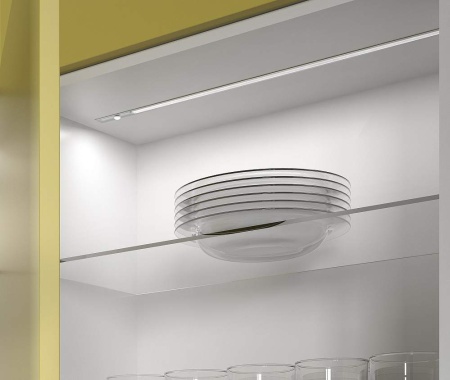 картинка Светильник светодиодный Diva IFR Master, 1,44 Вт, 12В, свет холодный алю, 376х11х14,5мм от магазина SEFI