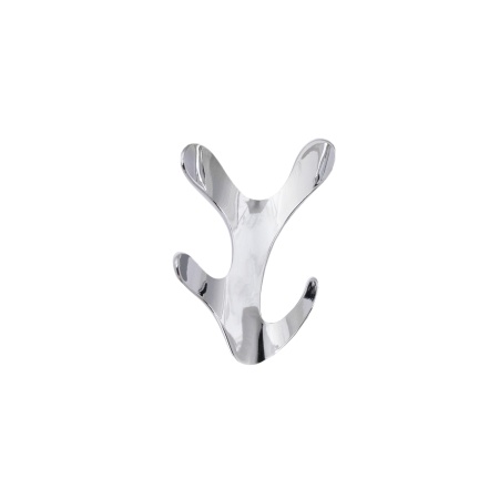 картинка Крючок меб. четырехрожковый мет. KORAL хром AKS от магазина SEFI