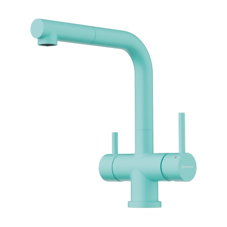 картинка Смеситель Omoikiri Takamatsu-S-AZ латунь/azur blue от магазина SEFI