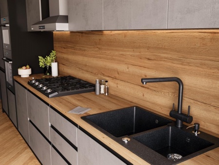 картинка Мойка EMAR 2800.Q, цвет Морион от магазина SEFI