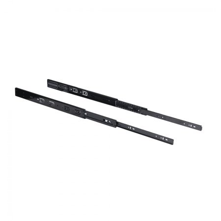 картинка Направляющая шариковая L-450 h=45 AKS PLUS SOFT CLOSE черный от магазина SEFI