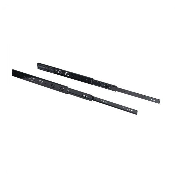 картинка Направляющая шариковая L-450 h=45 AKS PLUS SOFT CLOSE черный от магазина SEFI