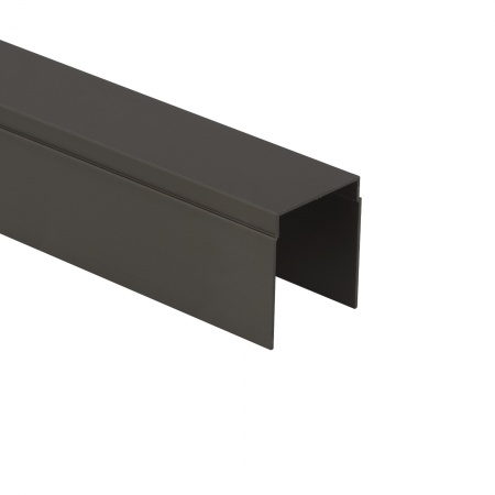 картинка Профиль алюминиевый SENATOR коньяк направляющая верхн. L-6000 мм АЛЮТЕХ одинарная от магазина SEFI