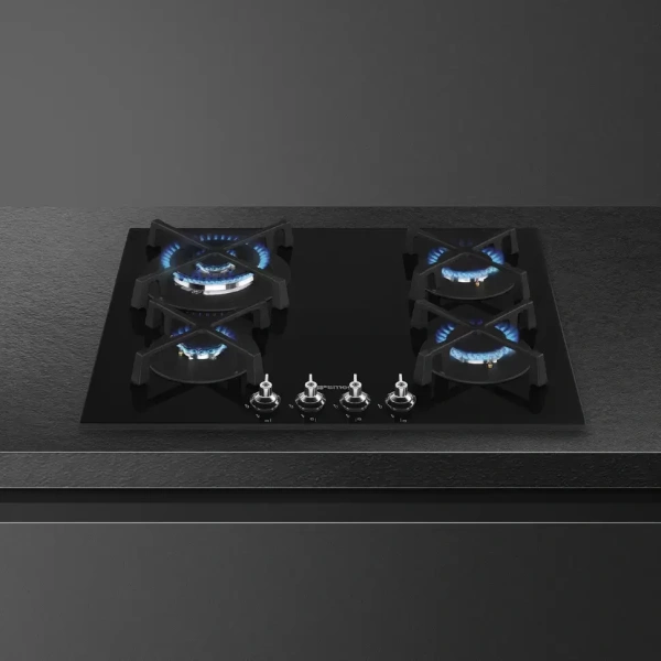картинка Газовая варочная панель Smeg PV364N магазин SEFI являющийся официальным дистрибьютором в России  картинка Газовая варочная панель Smeg PV364N от магазина SEFI