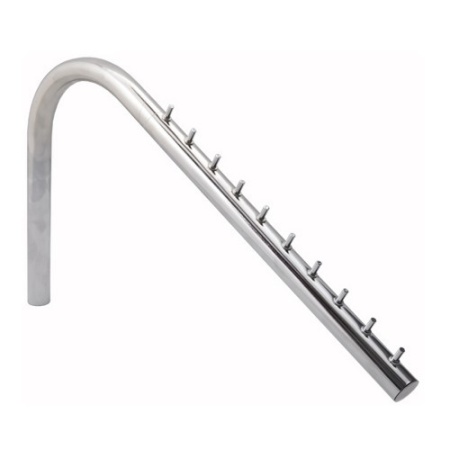 картинка Вешалка трубы d25 (537А), хром AKS от магазина SEFI
