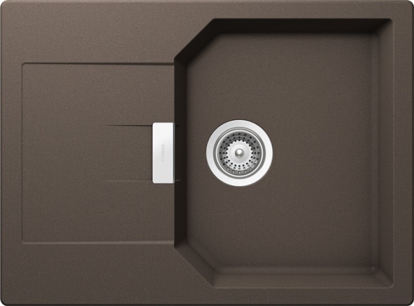 картинка Кухонная мойка SCHOCK MANHATTAN 45D CRISTALITE мокка от магазина SEFI
