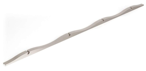 картинка Интерьерные стеллажные Система SKYLINE Вертикальная стойка, 4 паза, 960мм,нержавеющая сталь от магазина SEFI