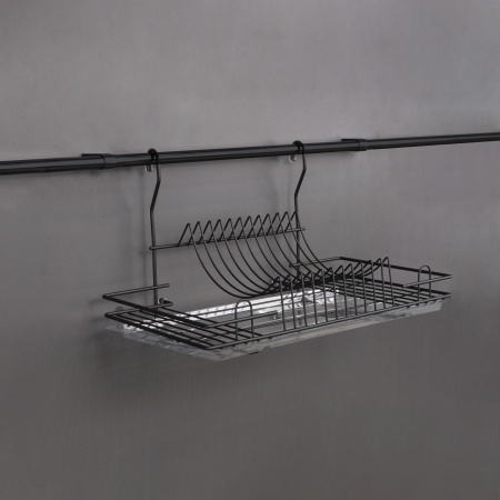 картинка Корзина на трубу d16 сушка CWJ128B черный AKS от магазина SEFI