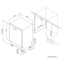 картинка Встраиваемая посудомоечная машина Korting KDI 60980 от магазина SEFI