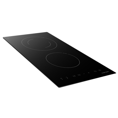 картинка Электрическая встраиваемая варочная панель HiSTORY HC 3201 GBK две конфорки Hi-Light Черная керамика 30 см от магазина SEFI