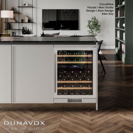 картинка Винный шкаф Dunavox DX-53.130DWK/DP от магазина SEFI