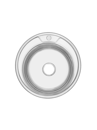 картинка Мойка IDDIS BAS51P1i77 нерж. cталь, полир., D510, Бэйсик (Basic), ID от магазина SEFI
