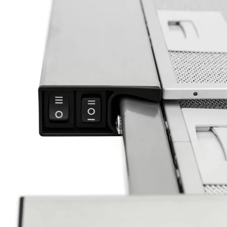 картинка Встраиваемая вытяжка KRONA Kamilla slim 600 inox/inox (2 мотора) от магазина SEFI