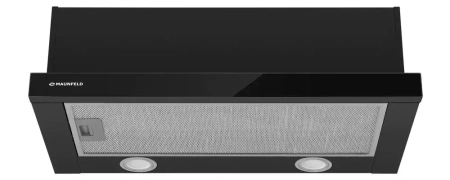 картинка Встраиваемая вытяжка MAUNFELD VS Light Glass 60 черное стекло от магазина SEFI