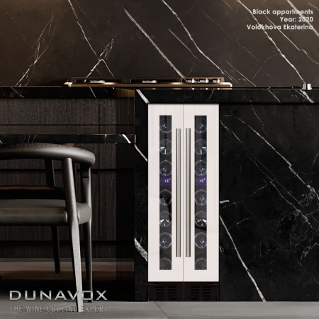 картинка Винный шкаф Dunavox DX-7.20WK/DP от магазина SEFI