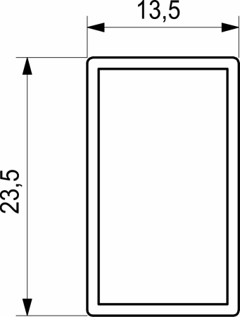 картинка Передний релинг внутреннего ящика Slimbox AKS L-1100 графит от магазина SEFI