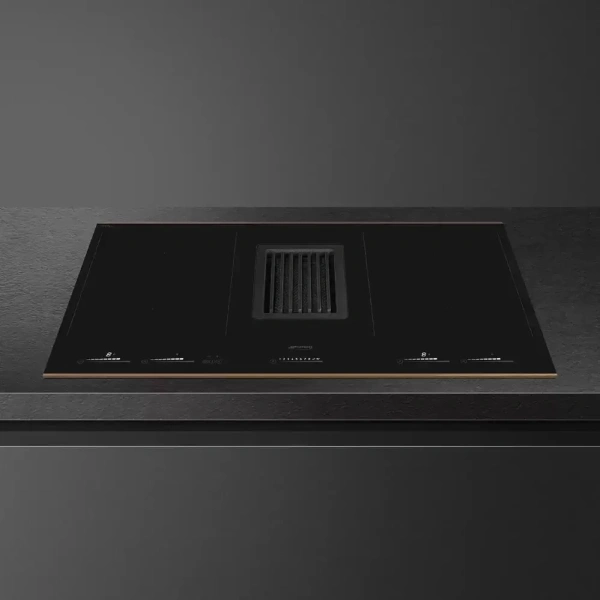 картинка Варочная панель с встроенной вытяжкой Smeg HOBD682R1 от магазина SEFI