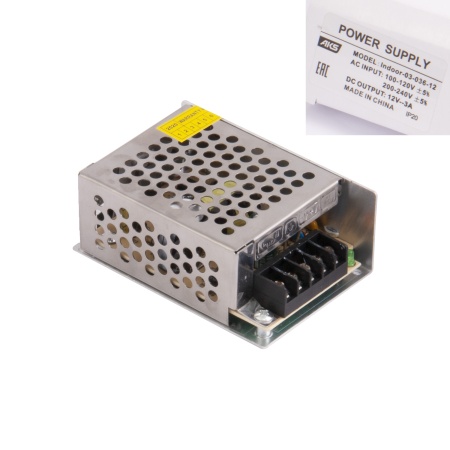 картинка Блок питания Indoor 36W/12V, AKS от магазина SEFI