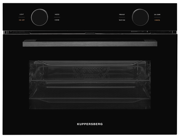 картинка Духовой шкаф с СВЧ Kuppersberg KMW 612 Black от магазина SEFI
