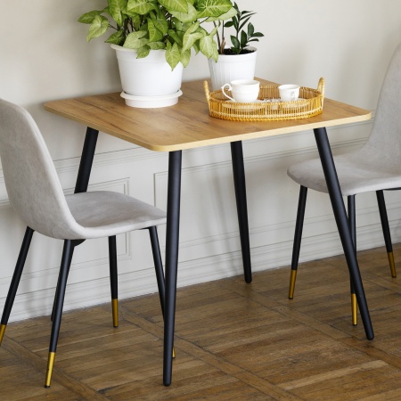 картинка Опора меб. конусная h720 наклонная, черный AKS от магазина SEFI