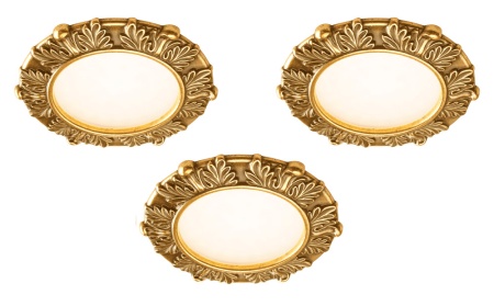 картинка Светильник светодиодный Acanthus Set 3 3.40Вт, 230/12В, свет теплый, кабель античное золото от магазина SEFI