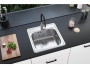 картинка Мойка Alveus MORE 20 NAT-90 490x500 в комплекте с сифоном 1130550 от магазина SEFI