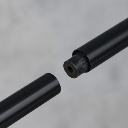 картинка Соединитель пластиковый трубы d16 черный AKS от магазина SEFI