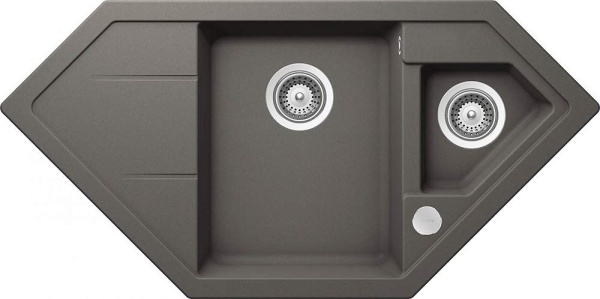 картинка Кухонная мойка SCHOCK SIGNUS 90C CRISTADUR серебристый камень от магазина SEFI