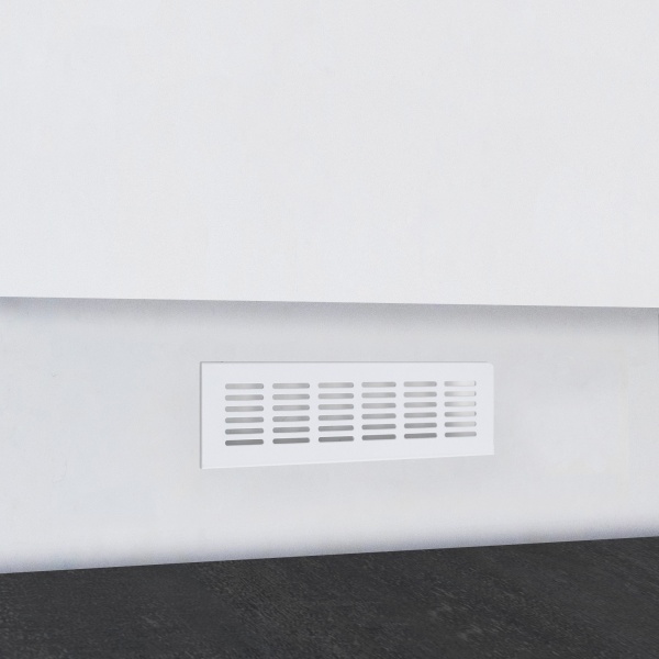 картинка Решетка вентиляционная 250х60мм белая алюминий AKS от магазина SEFI